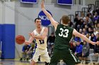 MBBall vs Babson  Wheaton College Men's Basketball vs Babson College. - Photo By: KEITH NORDSTROM : Wheaton, basketball, Babson